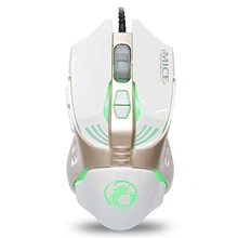 Эргономичная Проводная игровая мышь 3200 dpi Регулируемая 7 кнопок компьютерная мышь с подсветкой ПК USB компьютерная мышь геймер мыши Подсветка для ПК ноутбука