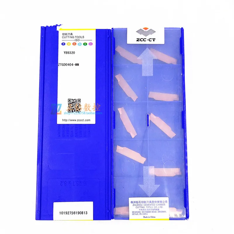 ZTGD0404-MM YB9320 4 мм ZCC.CT ЧПУ твердосплавный