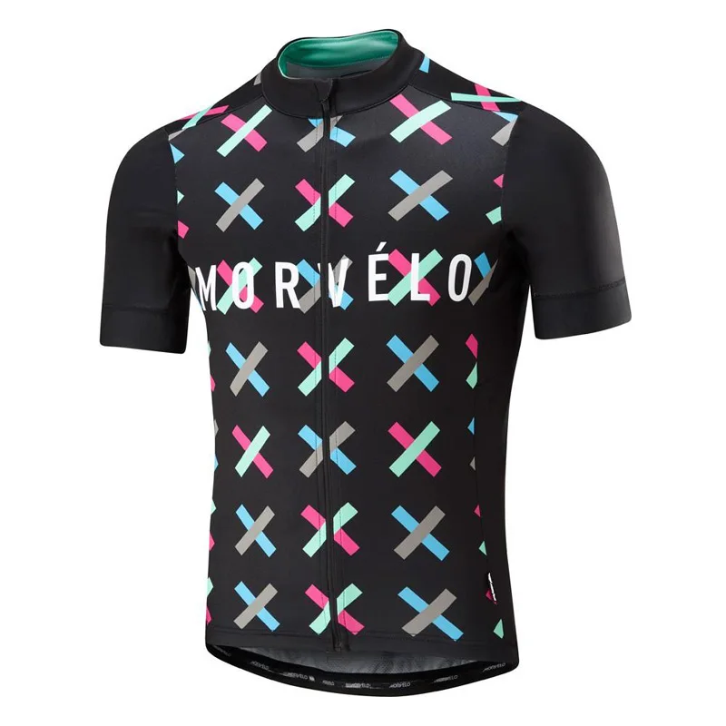 Morvelo Ciclismo Джерси Ciclismo Ropa Carreras Deporte Bicicleta Джерси Топы Ciclismo Desgaste манга Corta Ropa Ciclismo