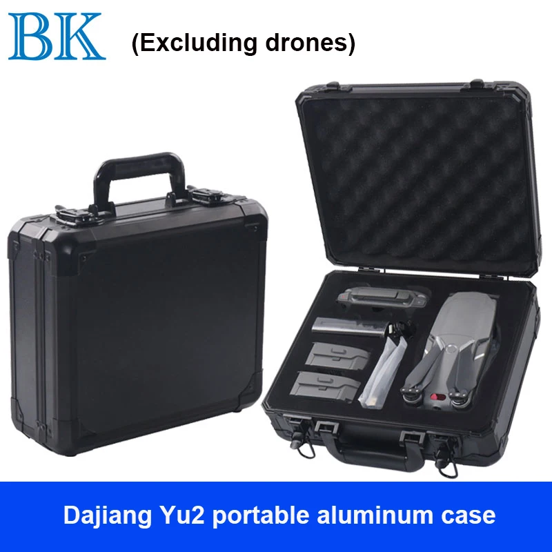 customized aluminum case for DJI Dajiang Yu2 magic portable fall protection storage metal alloy UAV accessories | Инструменты