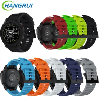 

22 26mm Watchband Strap For Garmin fenix 5 6 5x 6x Pro Sport Silicone Wrist Strap For fenix5 5x plus 3 3HR Easyfit Band Strap