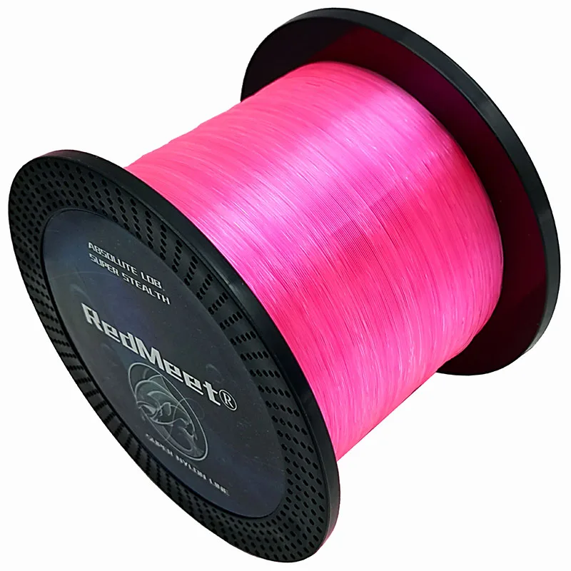Леска из нейлона RedMeet 500 1000 м сверхпрочная японская леска JUSTRON DPLS 4LB 30LB 5 цветов
