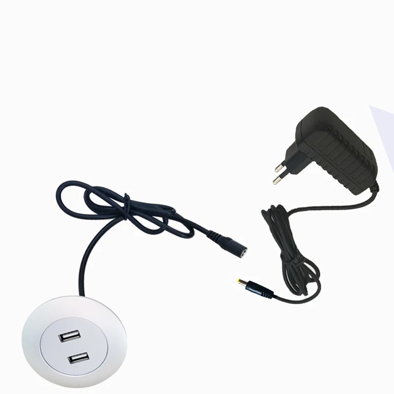 Европейский стандарт диван USB зарядное устройство для мобильного телефона 5v2a зарядное устройство планшетный компьютер установлен в мебели офисный диван аксессуары