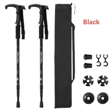 2Pack Nordic Walking Trekking Poles Telescopic Collapsible Ultralight for Hiking Camping Mountaining Backpacking Walking Sticks