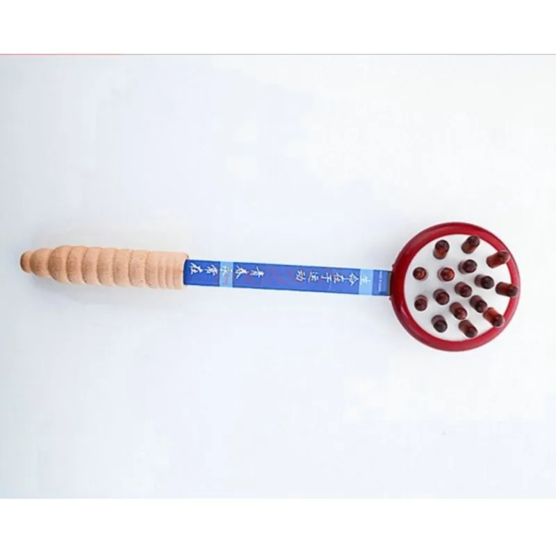 massage stick body massager Wooden Knockback Hammer Knocking Massage Care Cervical Lumbar Leg Massager Meridian Massageador
