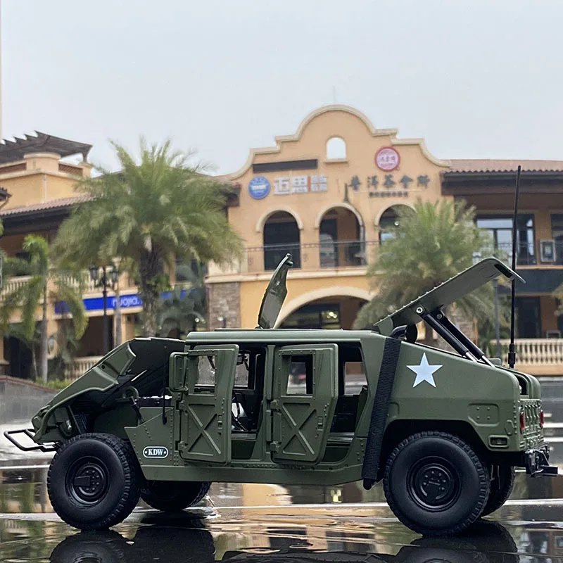 Модель военного Взрывобезопасного автомобиля Hummer H1 масштаб 1:18 | Игрушки и хобби