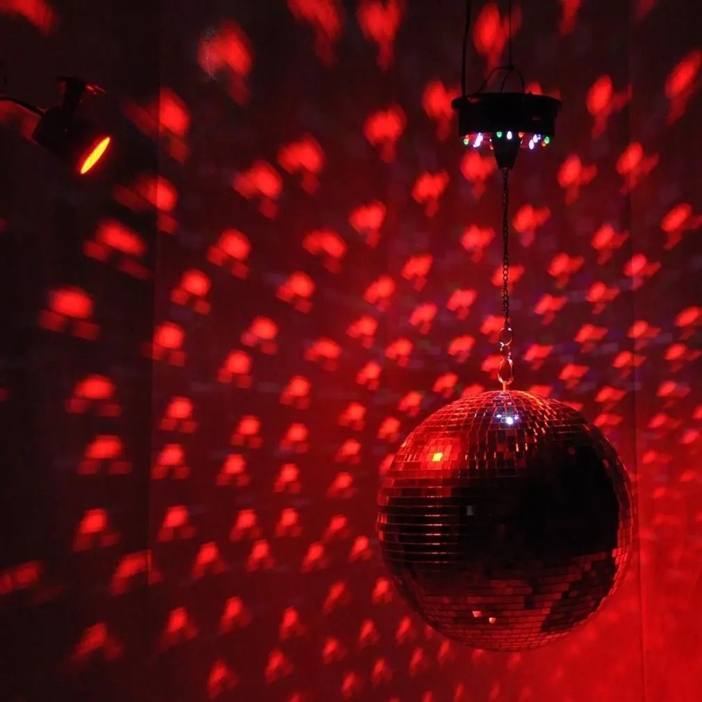Большой Стеклянный зеркальный диско-шар DJ KTV бар вечерние светильник для сцены прочный светильник ing диско-шар светоотражающий светильник стеклянное зеркало с диско