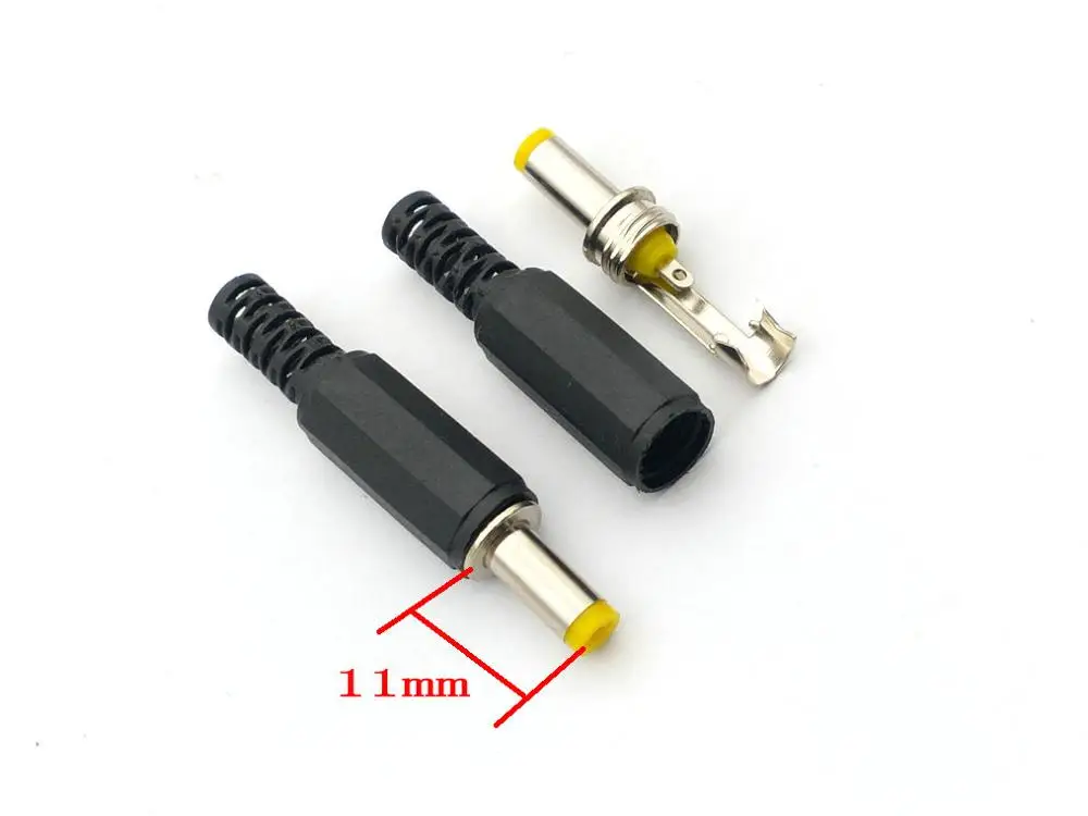 100pcs DC Power Socket Connector 4.8mm x 1.7mm Male Plug Jack Adapter | Обустройство дома
