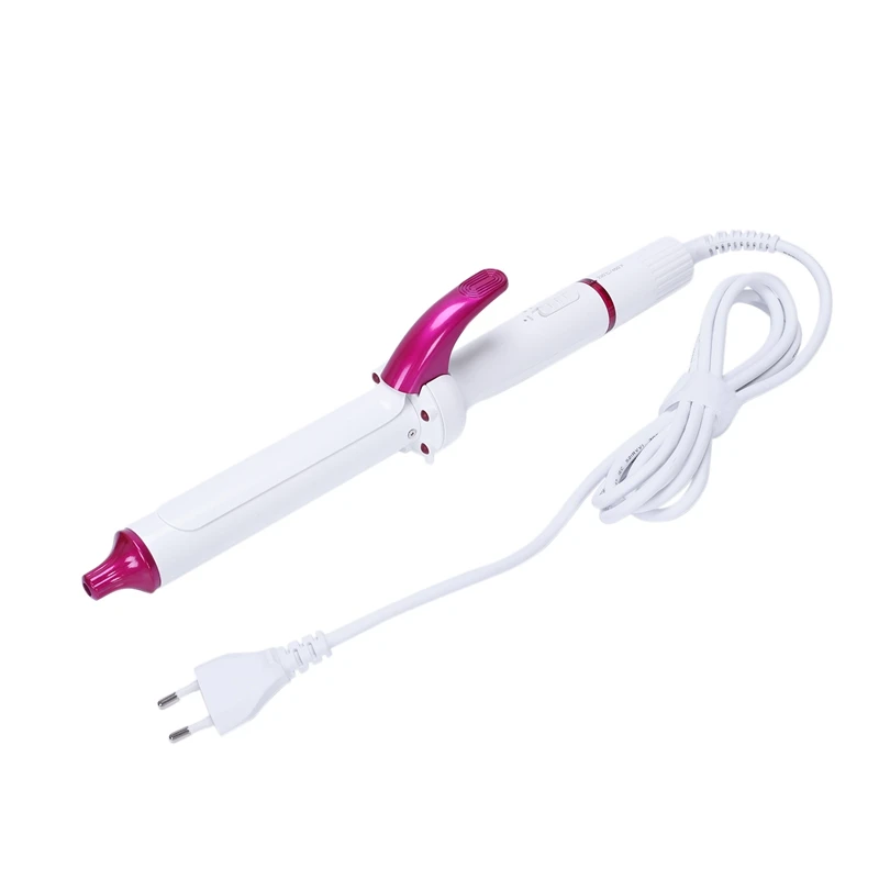 

Curling Iron Hair Curler Wand Curl Magic Hair Curling Iron Salon Tools Titanium Auto Hair Curlers Eu Plug