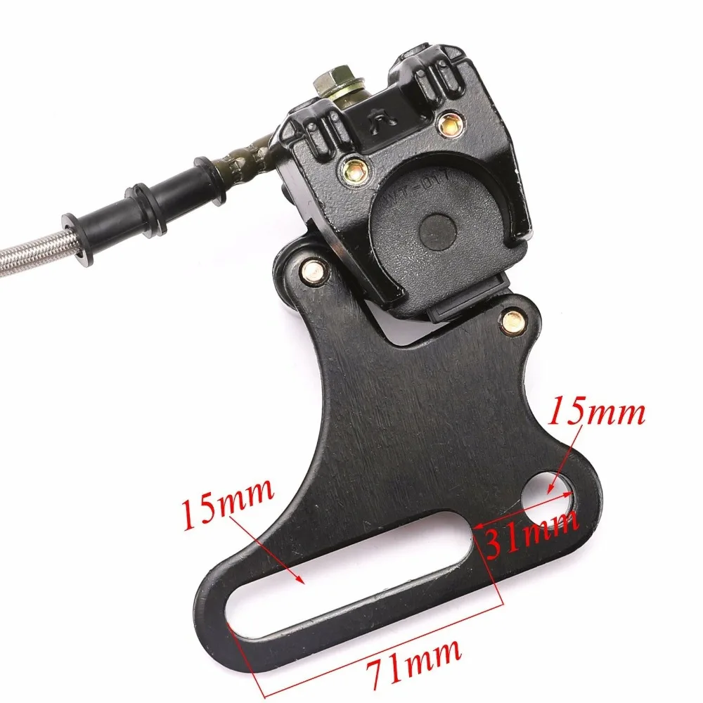 150cc Dirt Pit Bike hydraulic Rear Brake Caliper Hose System CT110 For Orion SSR (3)
