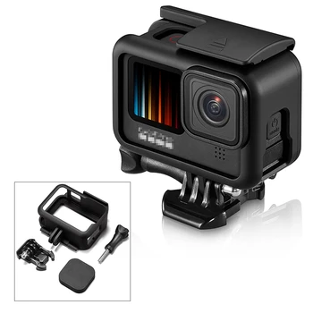 

GoPro 9 Plastic Protective Frame Hard Cover Shell Protector Housing Case With Lens Cover For GoPro 9 Sport Camera Accessories