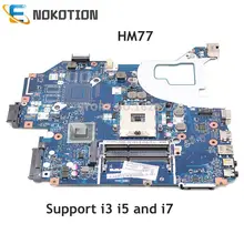 NOKOTION Q5WVH LA-7912P материнская плата для acer E1-531 E1-571G V3-571G V3-571 Материнская плата ноутбука NBY1111001 NB. Y1111.001 HM77 DDR3