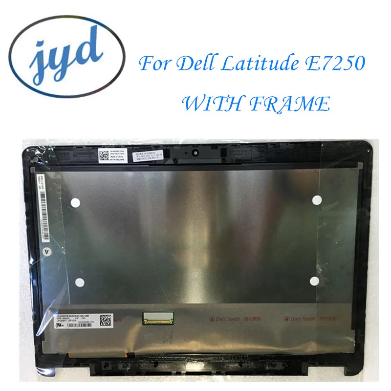 For Dell Latitude E7250 7250 Lcd Screen Lp125wf1 Spg1 Lcd Assembly Fhd