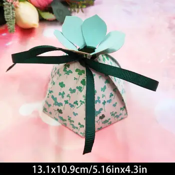 

2020 Hexagonal Petal Box Metal Cutting Dies Surprise Box Stencil for DIY Scrapbooking Embossing Dies