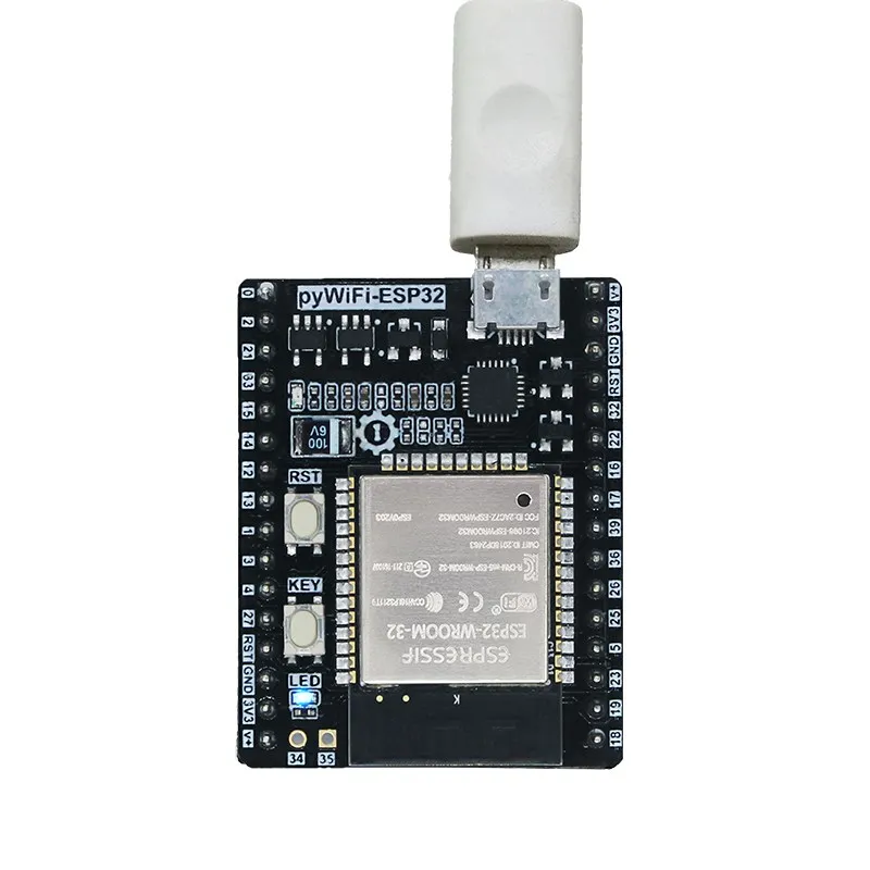 Pywifi-Esp32 Micro pyton WiFi обучающая макетная плата, совместимая с Pyboard с usb-кабелем