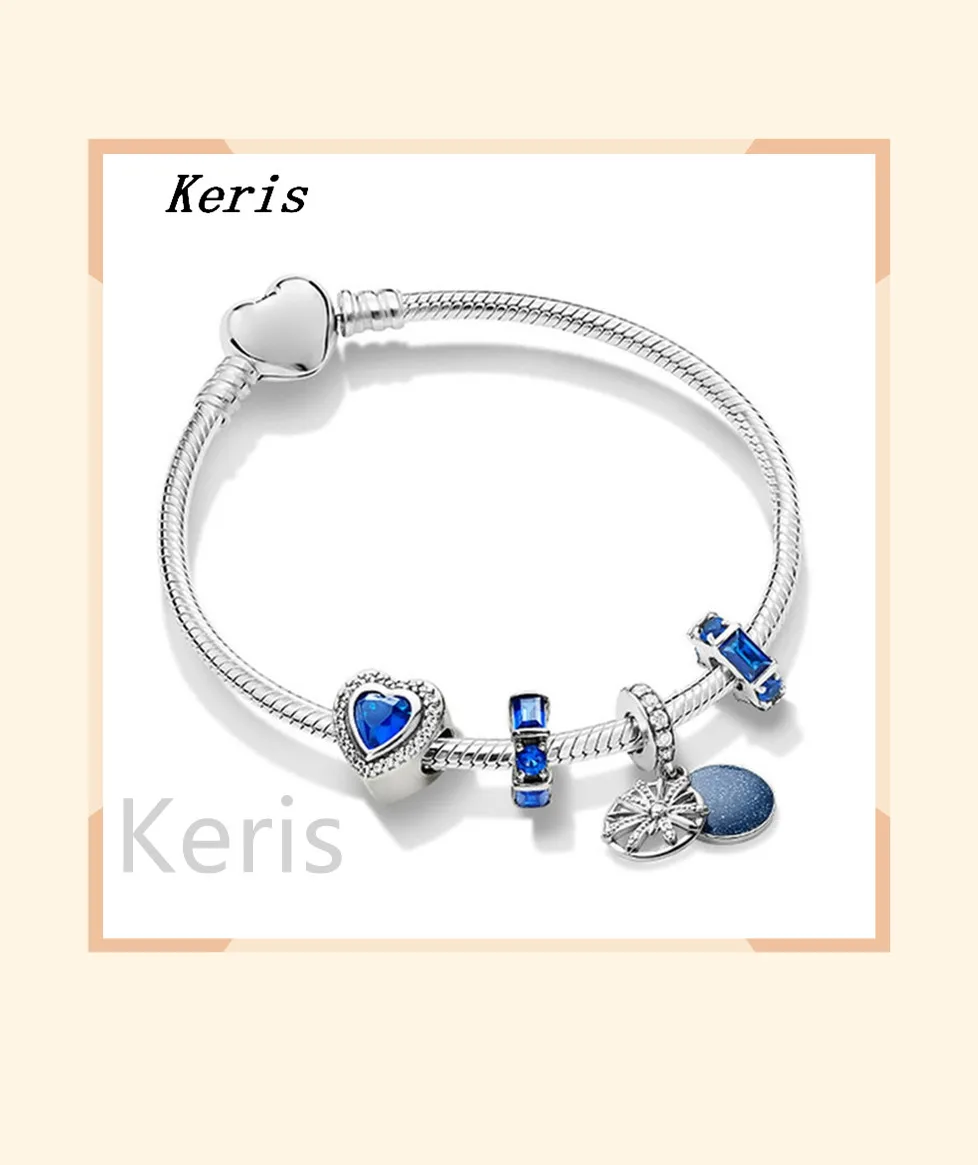 

High quality reproduction of 100% 1:1 925 silver heart bracelet as a gift preferred free package