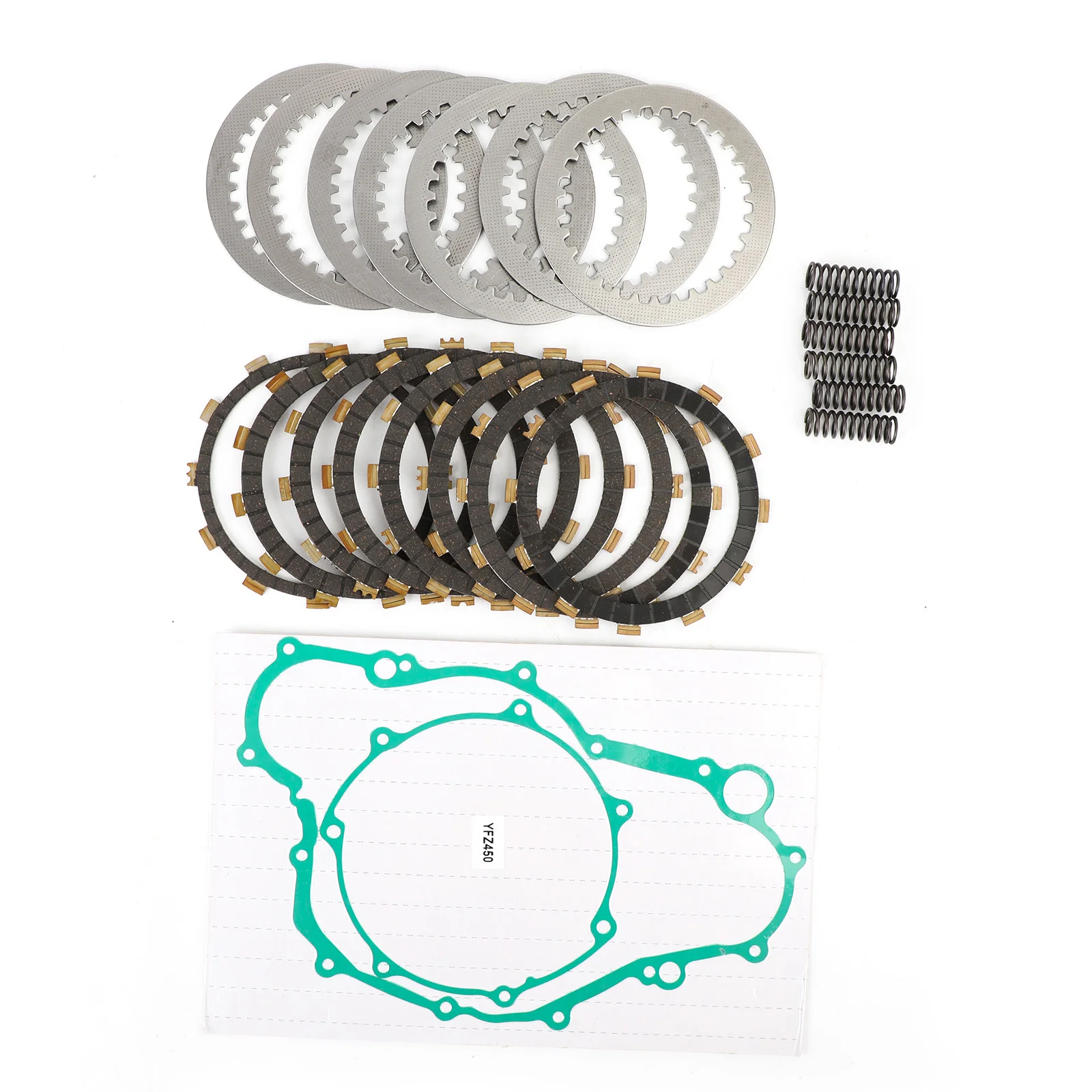 Topteng Clutch Friction Plates And Gasket Kit For Yamaha Yfz450 Yfz 450