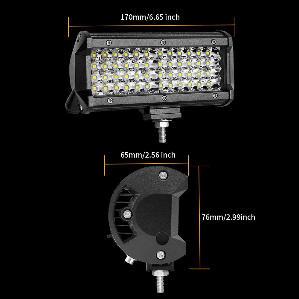 LED Work Light-size