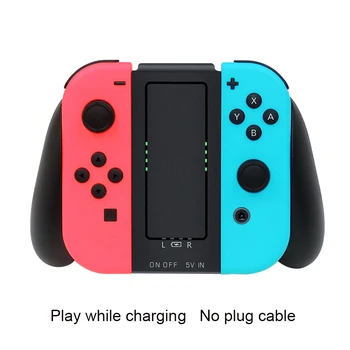 

Grip Handle Charging Dock Station Charger Chargeable Stand for Nindo Switch Joy-Con NS Handle controller Charger