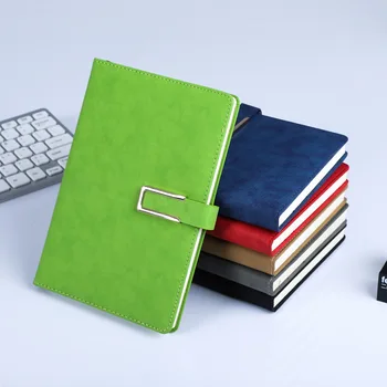 

Belt Buckle Six Laptop Customizable Logo Students Notebook Pen A5 Notepad Office Business Laptop