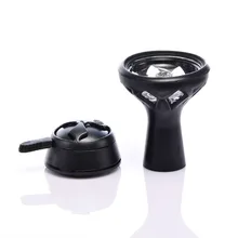 Силиконовые Арабские чаши для кальяна+ ветрозащитный углеродный Барьерный набор чаша для кальяна быстрое управление нагревом комбо аксессуары для кальяна