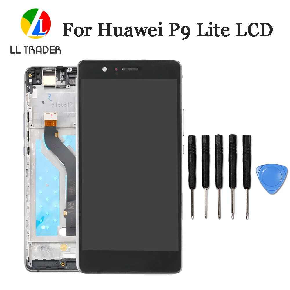 Pantalla для Huawei P9 Lite ЖК-экран дисплей в сборе запасная часть LCD сенсорный дигитайзер