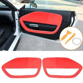 

Door Panel Insert Cards For Ford Mustang 2005-2009 Cover With tools Brand New
