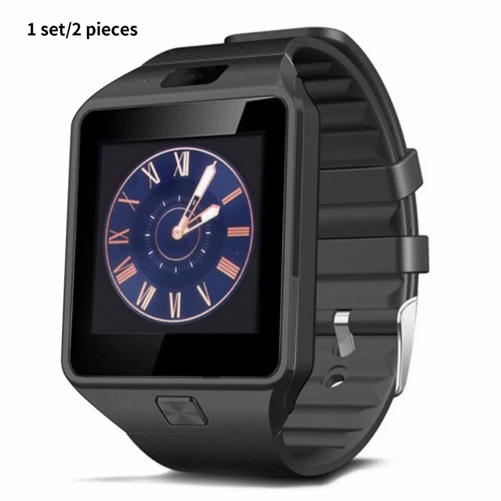 

Dz09 Smart Watch Smart Clock Wearable Wrist Phone Watch Support Tf Sim Card Camera Men Women Sport Watch