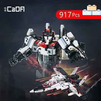 

Military McDonnell Douglas F-15 Eagle fighter block 2.4Ghz lepining control Robot Fighter Comprehensive Car Bricks Toys for Kid