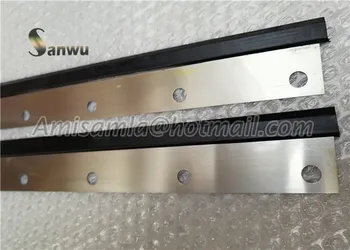 

5 pieces 775MM X 48MM Wash Up Blade Anti Oil with 11 holes For Komori Lithrone 28 Spare Parts
