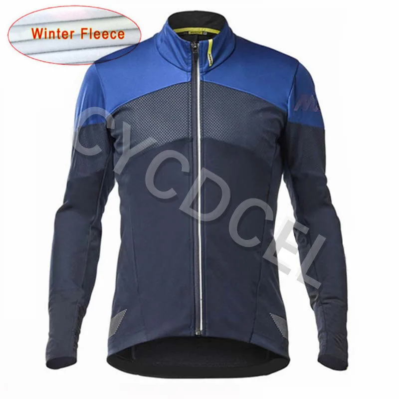 Новинка, MAVIC Maillot Ropa Ciclismo, велосипедные Джерси, рубашки с длинным рукавом, термальный флис, Зимняя дорога, MTB велосипед, топы, одежда для мужчин