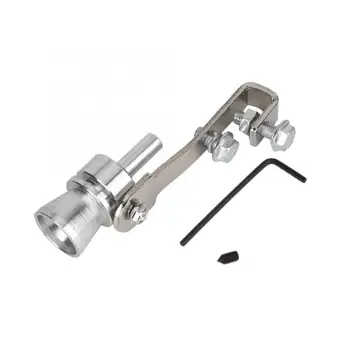 

1 Pcs Trumpet Type Universal Exhaust Pipe Pressure Relief Valve Simulator Whistle Sound Brand New High Quality Auto Accessories