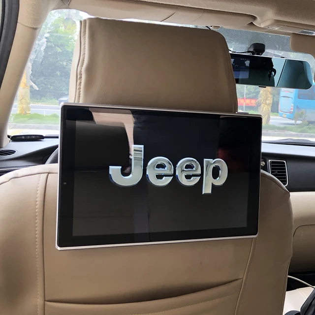 $US $415.20 Car Television 12V Screen Android 7.1 OS Headrest DVD Monitor For Jeep Compass Auto Video Multimedi