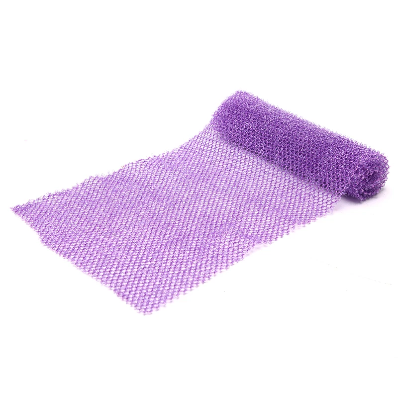 Bath Exfoliator African Net Long Bath Body Exfoliating Long Net Shower Body Scrub Back Scrubber Skin Smoother Beauty Skin Bath Wash