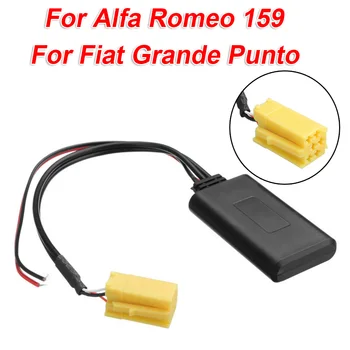 

1pc Car Bluetooth Adapter AUX Radio Module Cable For Romeo 159 Fiat Grande Punto Bluetooth 4.1 Bluetooth Module AUX cable Music