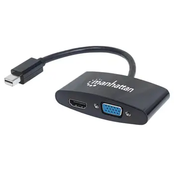 

2-in-1 4K adapter Mini DisplayPort to HDMI VGA