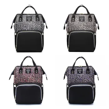 

Oxford Fabric Mummy Maternity Nappy Bag Large Capacity Nappy Bag Travel Backpack Nursing Bag for Baby Care Women's Fashion Bag