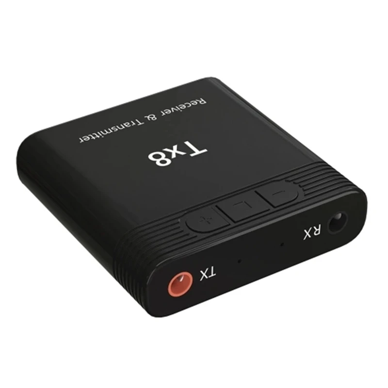 Tx8 2 в 1 Bluetooth 5,0 передатчик приемник аудио адаптер для ТВ ПК наушников Mp3/Mp4 воспроизведения музыки