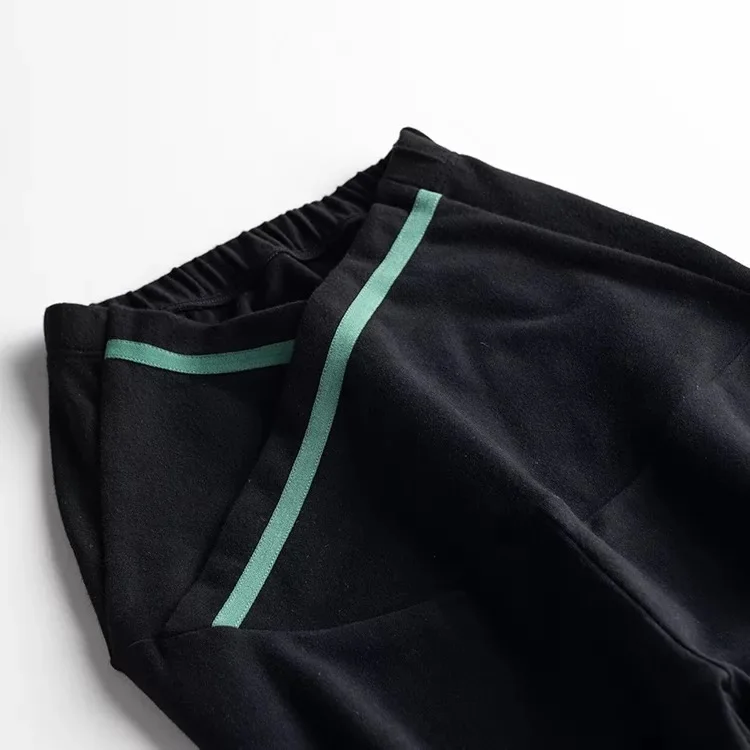 Зимняя одежда для беременных с низкой талией для талии, живота, эластичная Леггинсы для беременных, бархатные спортивные брюки для беременных - Цвет: Черный