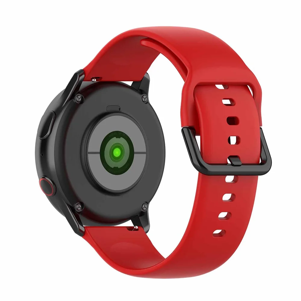 Силиконовый ремешок для часов Samaung Galaxy Active 42 мм ремешок для Xiaomi Amazfit Gtr 42 мм браслет на запястье для Garmin 245 м Vivoactive 3
