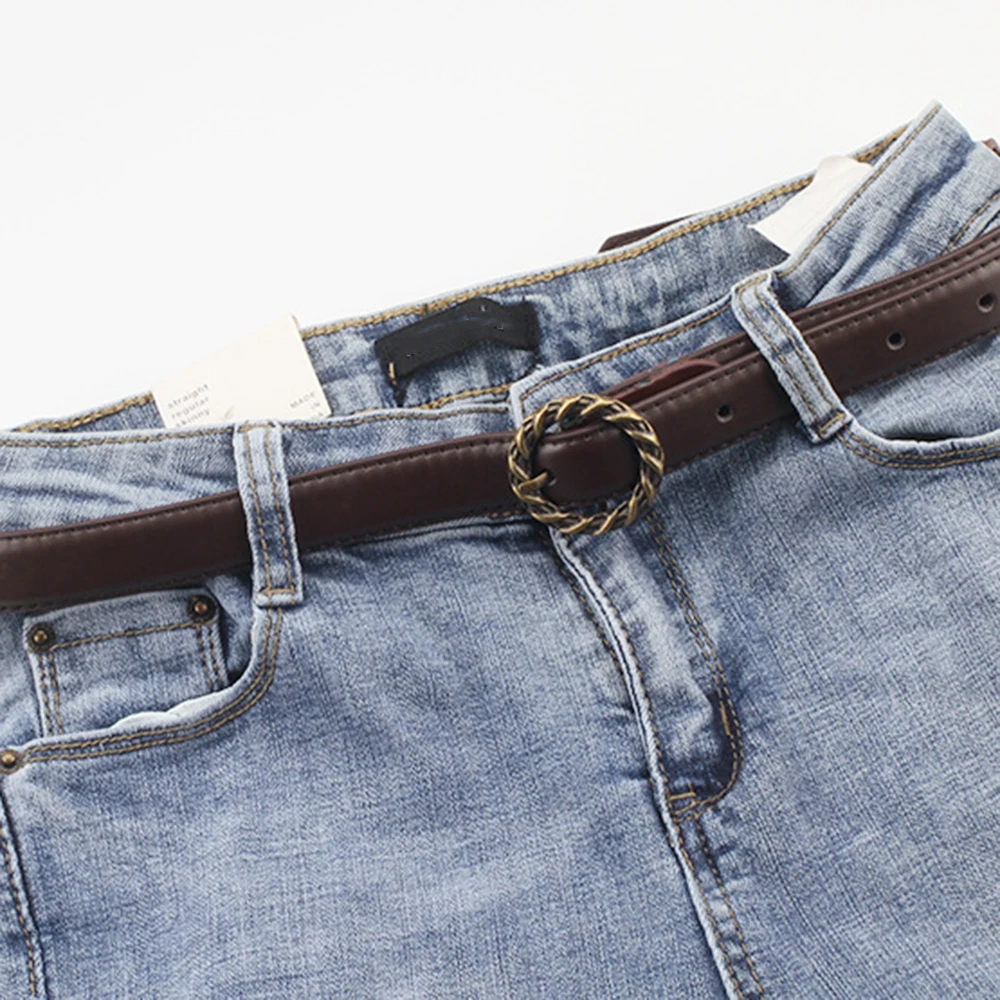 

2019 New Women Leather Belts Pin Buckle Belts for Women brown Black Belt Woman Waist Lady belts waistband Female students