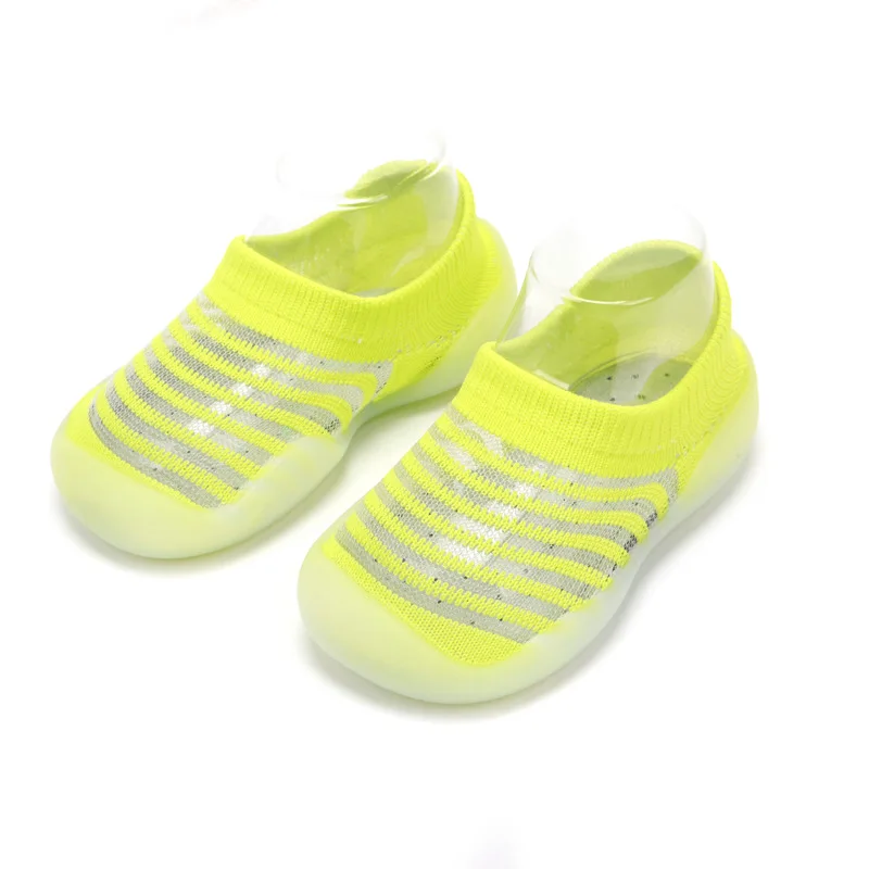 Baby Waterproof Non-slip Non-Falling Infant Ankle Sock Baby Toddler Shoes Summer Thin Viscose Shoes Soft Rubber Sole Baby Shoes