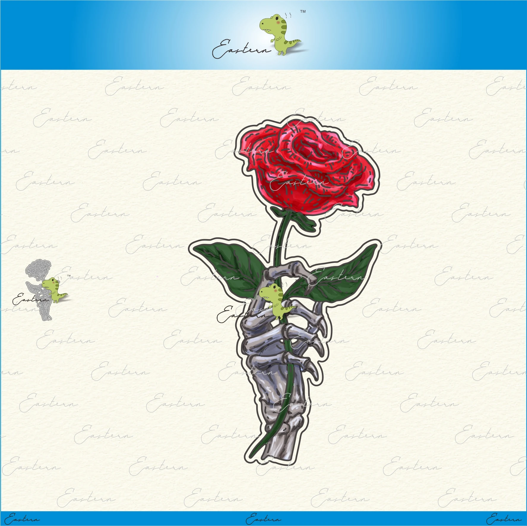 

Skeleton Rose metal cutting dies 2021 new diy molds Scrapbooking Paper Making die cuts crafts