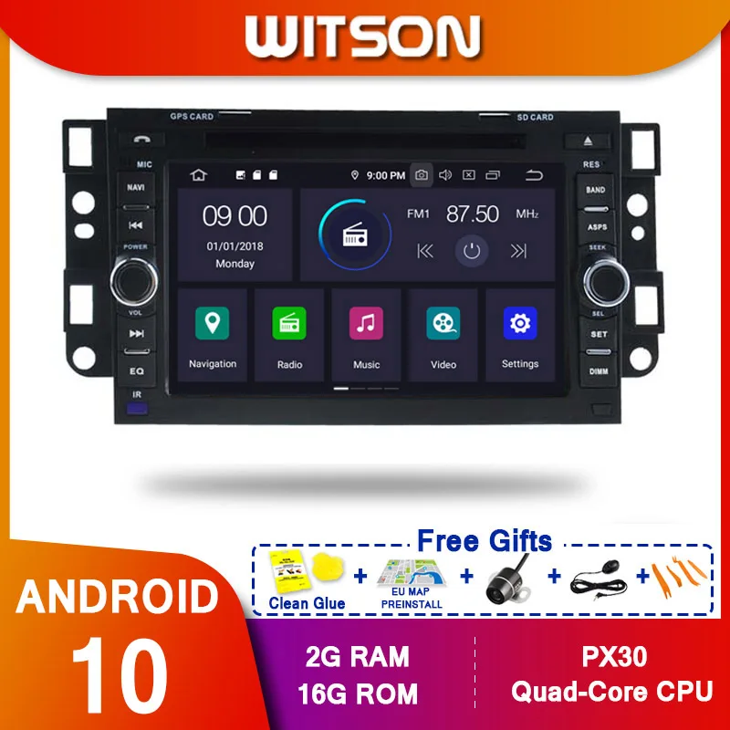 WITSON Android 10 0 Octa core PX5 автомобильный DVD плеер для CHEVROLET AVEO EPICA LOVA CAPTIVA SPARK OPTRA SILVERADO