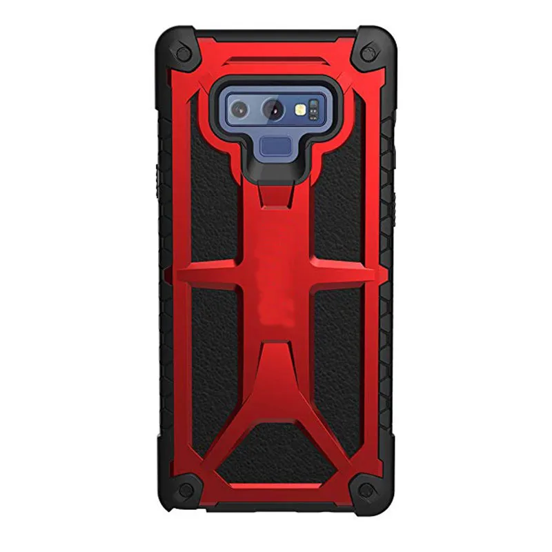 Red Для samsung Galaxy Note 9 чехол ударопрочная защита PC+ TPU Тонкий Дизайн чехол для телефона s для Note 9 чехол противоударный Роскошный чехол - Цвет: Red