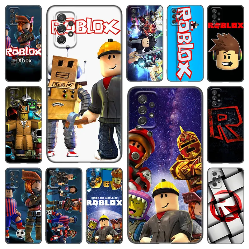 Чехол roblox-xbox Game для телефона Samsung Galaxy A02 A21 A52 S A13 A22 A32 A33 A53 5G A11 A12 A31 A50 A51 A70 A71 A72 чехол |
