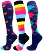 48 Style chaussettes de Compression 20-30 mmgh meilleur pour les varices athlétique infirmière médicale course vol voyages bas hommes femmes ► Photo 1/6