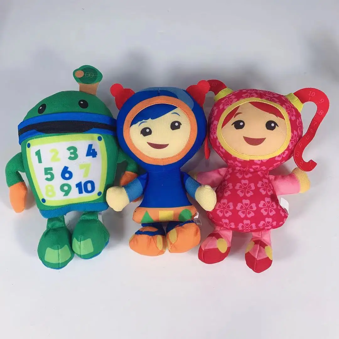 Команда Umizoomi плюшевые игрушки кукла Kawaii Bot Geo MILLI мягкая плюшевая игрушка