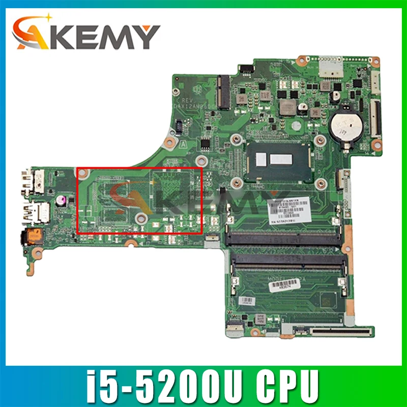 Для струйного принтера HP Pavilion 17-g101dx 17-G Материнская плата ноутбука 809318-601 809318-001