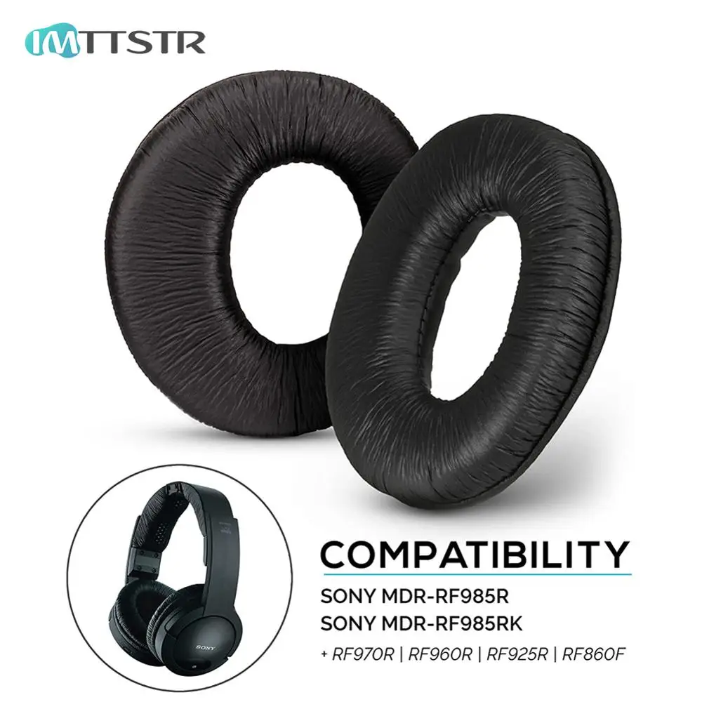 Запасные амбушюры для Sony MDR RF985R RF960R RF925R RF860F мягкие кожаные улучшенные